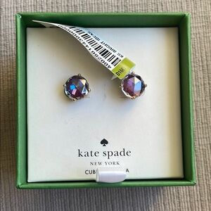 Kate Spade Purple Stud Earrings